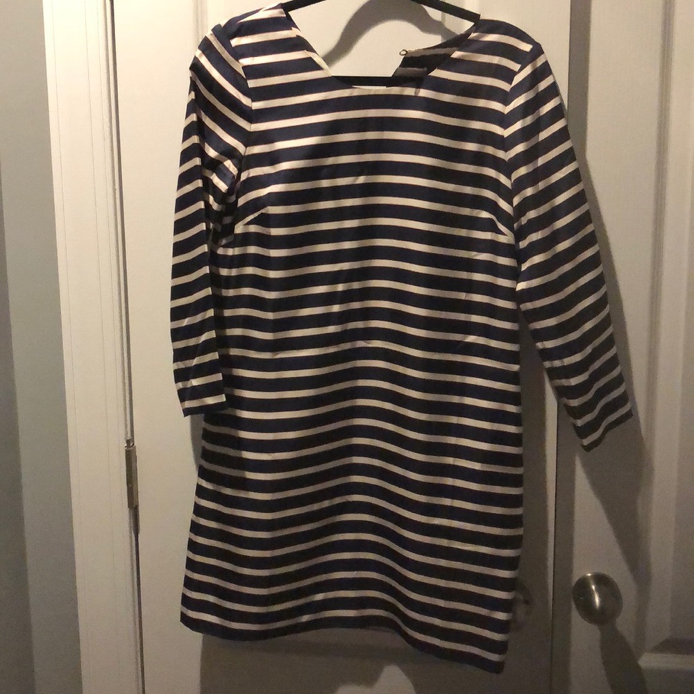 J crew silk dress